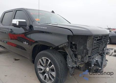 2021 Chevrolet Silverado 1500 2Wd Short Bed Lt из США, поврежденный, VIN 3GCPWCETXMG128118